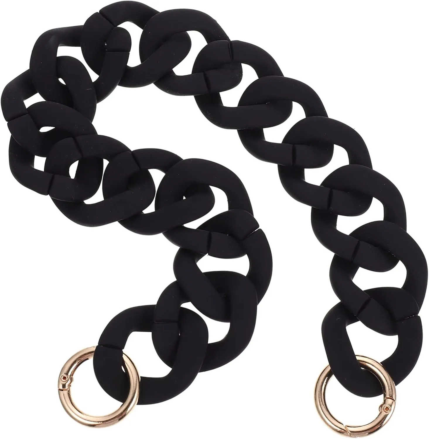 BELLIFFY Resin Bag Chain Link Purse Strap Underarm Bag Chain for Women's Handbags DIY