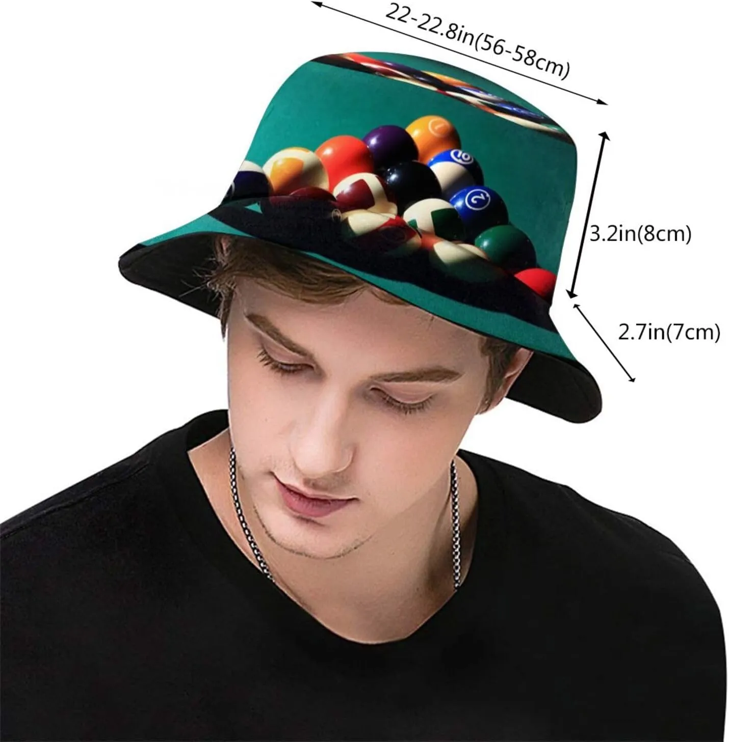 Bucket Hat Packable Breathable Sun Hats for Women Men Teens Unisex Summer Travel Beach Fisherman Cap