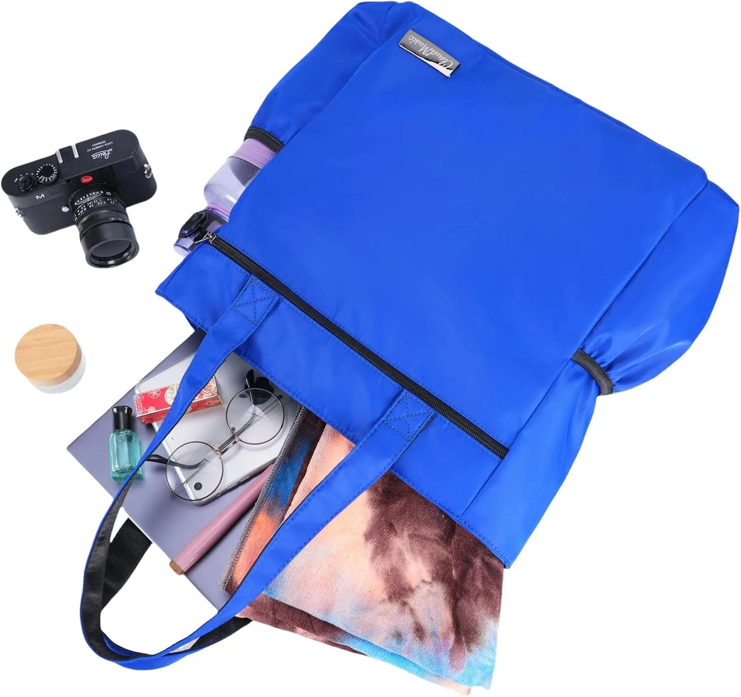 CLOUDMUSIC Shoulder Tote Bag For Nurses Teachers Work Gym Travel Beach Women With Large Capacity Waterproof