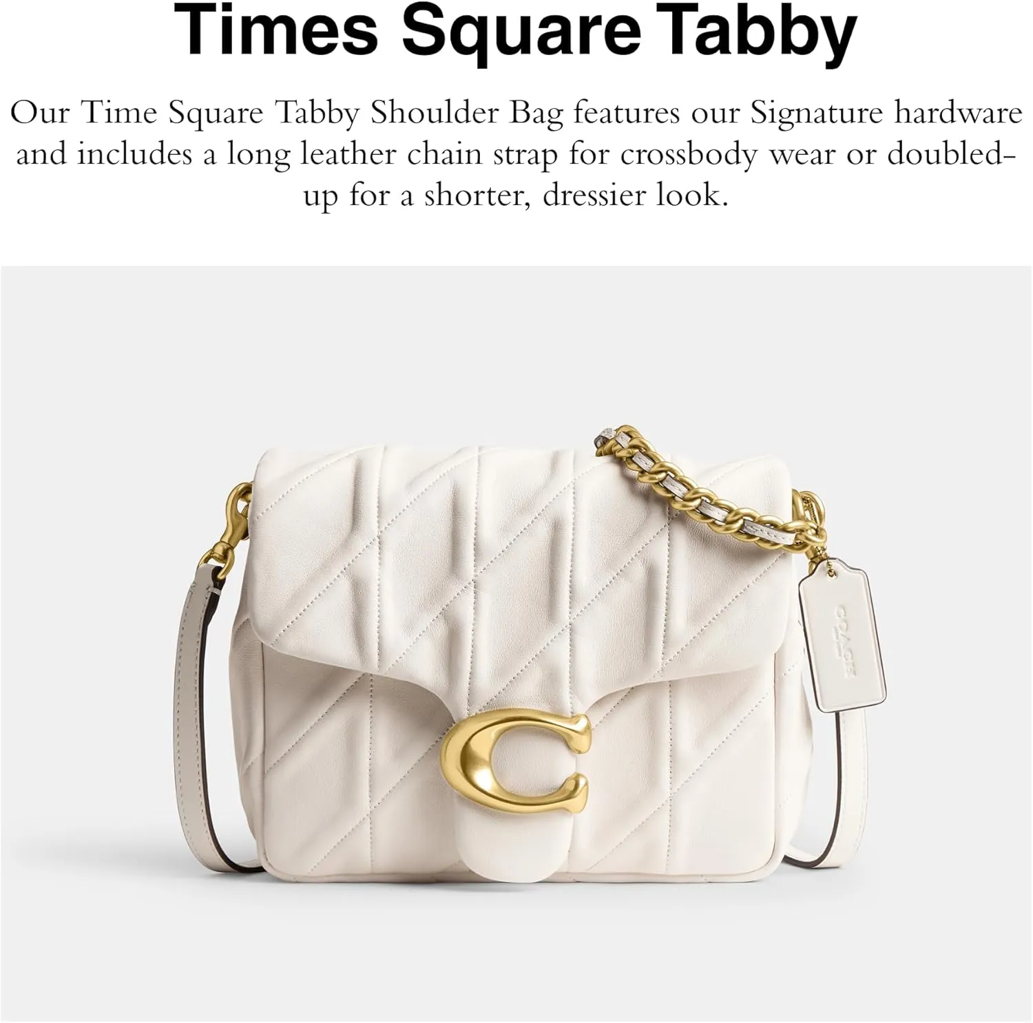 Coach Times Square Tabby