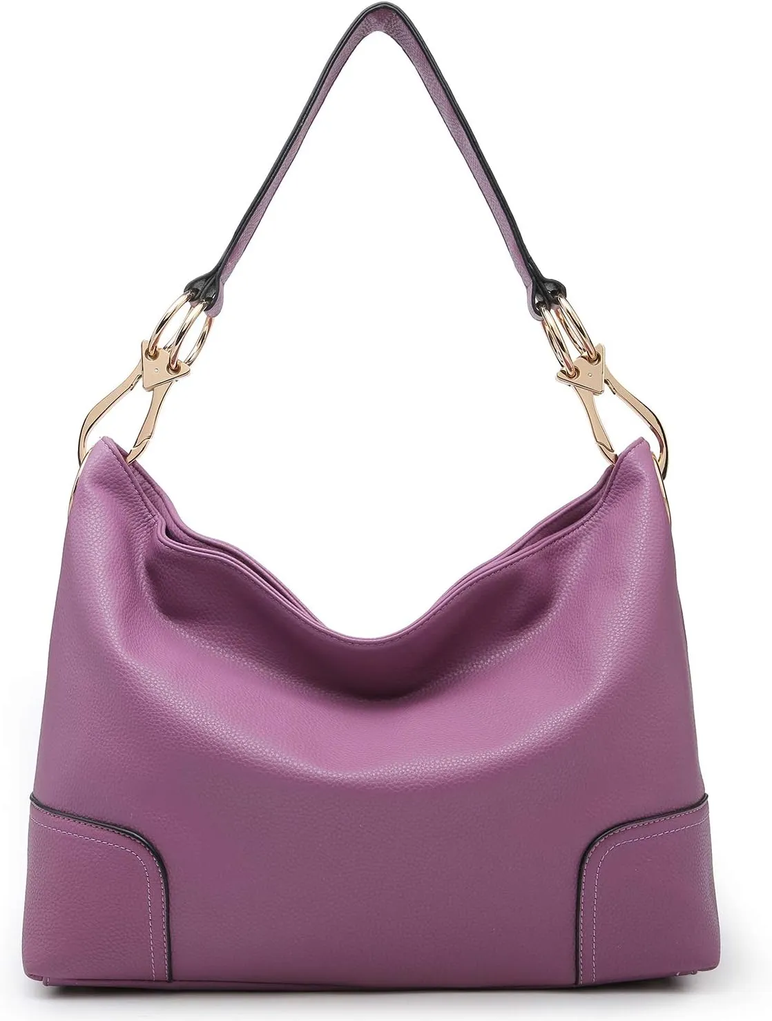 Dasein Hobo Purses for Women Soft PU Leather Handbags Slouchy Hobo Bags Shoulder Bag Top Handle Tote