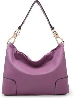 Dasein Hobo Purses for Women Soft PU Leather Handbags Slouchy Hobo Bags Shoulder Bag Top Handle Tote