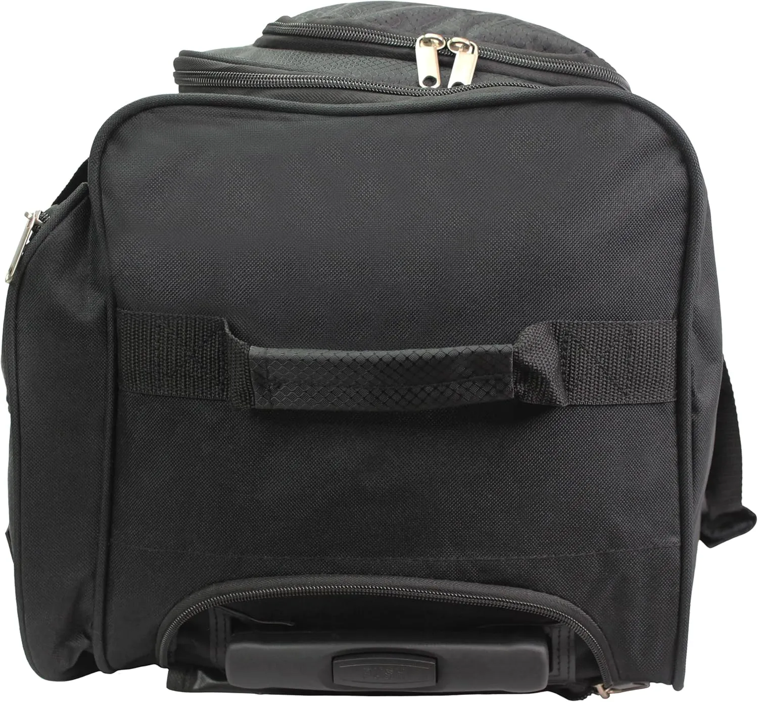 Dejuno 20-Inch Carry-on Rolling Duffle Bag, Black, One Size