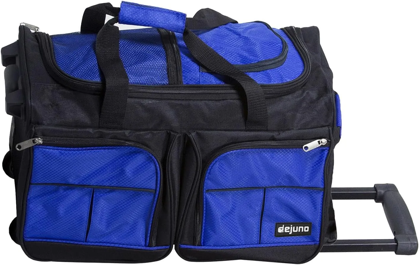 Dejuno 20-Inch Carry-on Rolling Duffle Bag, Blue, One Size