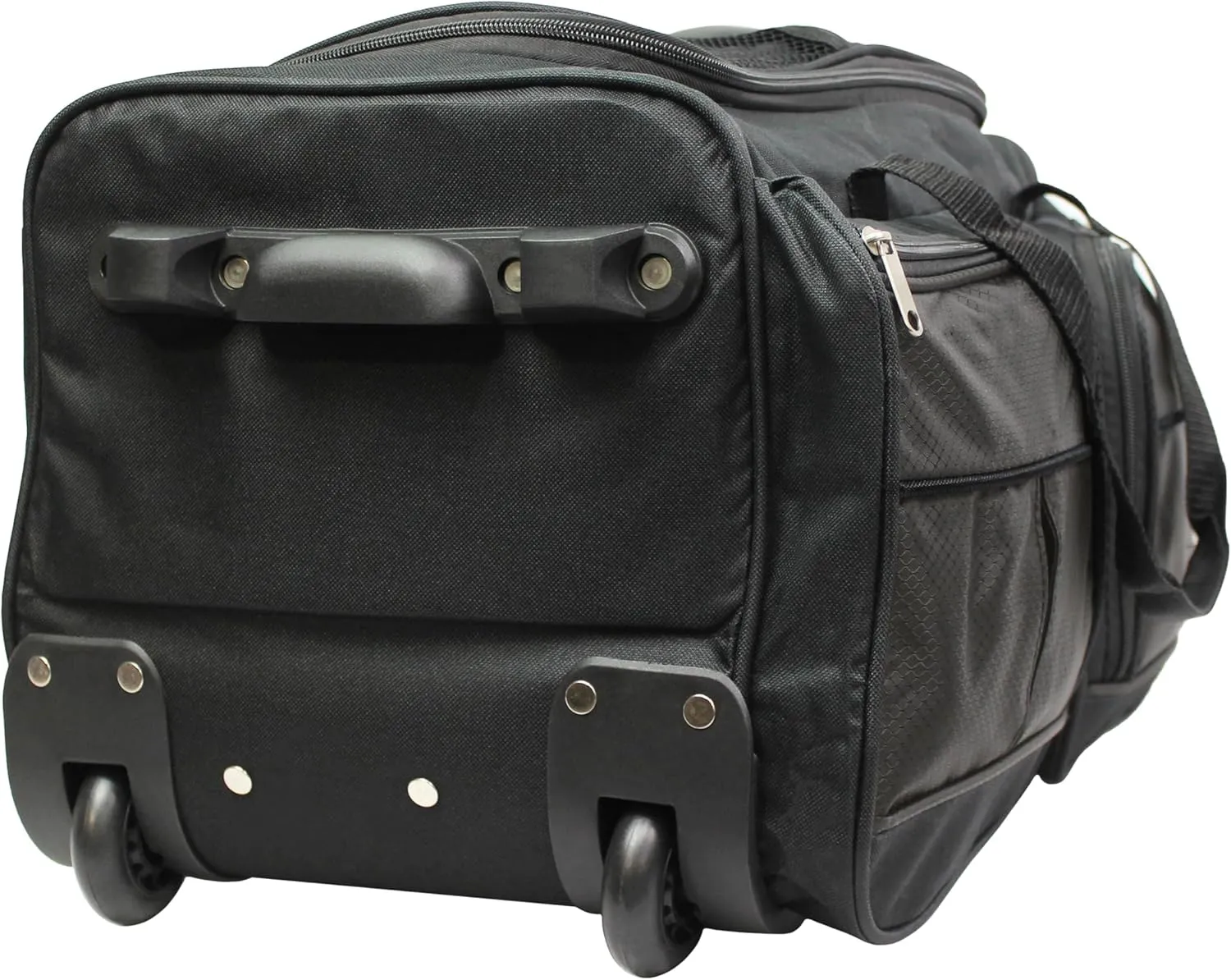 Dejuno 20-Inch Carry-on Rolling Duffle Bag, Charcoal, One Size
