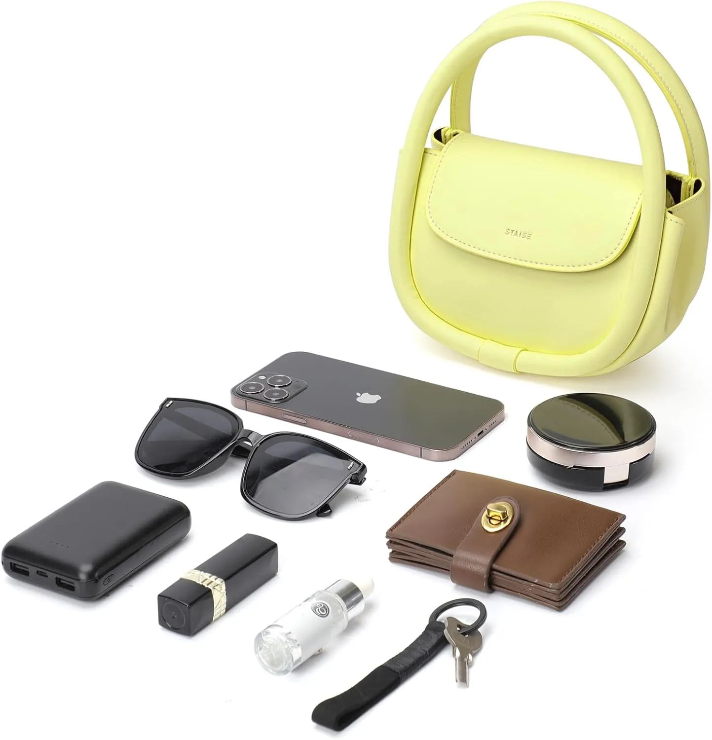 Designer Top Handle Shoulder Bags for Women, Trendy Mini Crossbody Purses, Women’s Leather Handbags with Straps