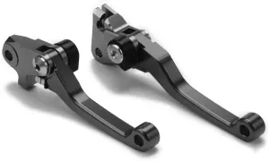 Dirt Bike Foldable Clutch Brake Levers,CNC Clutch Lever Breakaway Levers for YZ426F YZ450F 09-25/YZ250F 09-25/YZ125 YZ250 15-25/WR450F 24-25 Black