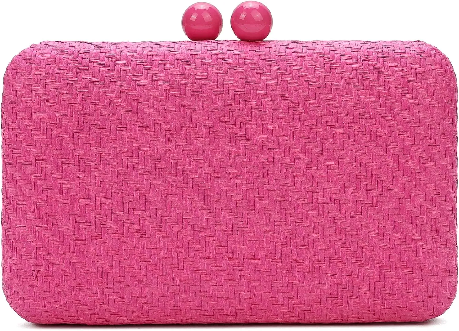 Evening Clutch Bag Solid Color Classic Bridesmaid Bag Bright Color Formal Handbag Suitable for Wedding/Prom/Black Tie Events