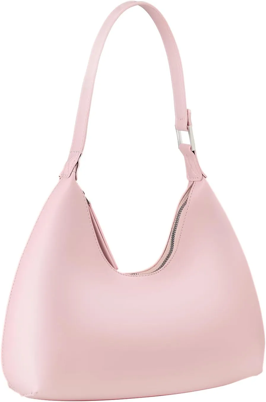 Hobo Shoulder Bag for Women Trendy Lightweight Soft Foldable Leather Hobo Tote Handbag with Coin Purse for Women