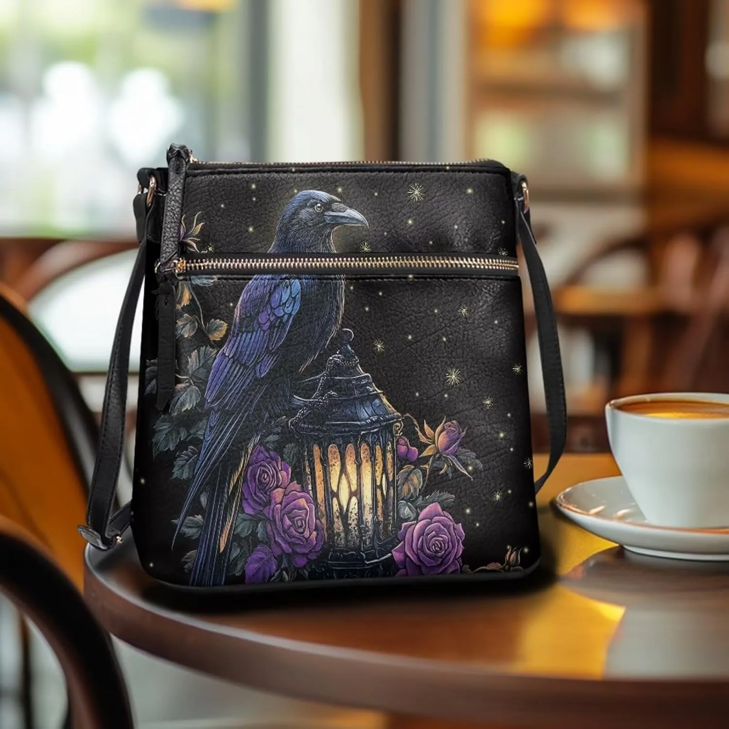 HUGS IDEA Crossbody Purse for Women,Lightweight Crossbody Bag Soft Leather Women's Shoulder Handbags