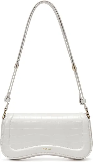Keyli Small Shoulder Bag for women Trendy Crossbody Purse Waterproof Leather Handbags Clutch Tote Designer Bags
