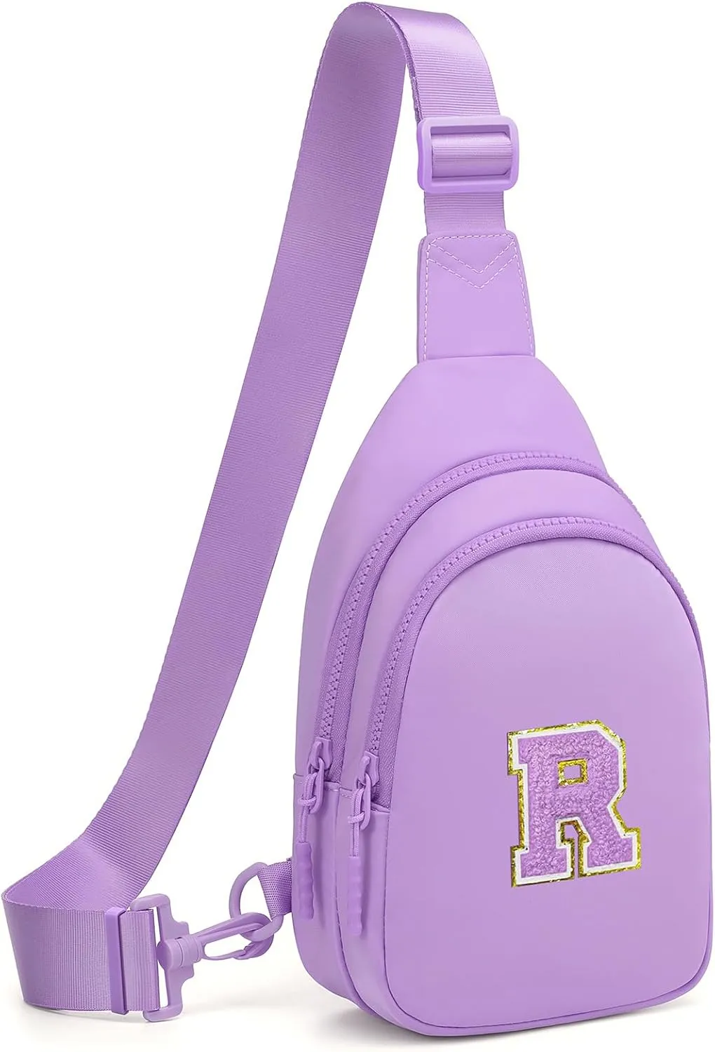 Kids Crossbody Small Sling Bag Initial Girls Fanny Pack Belt Bag Cute Backpack Purse Chest Bag for Girls Gifts