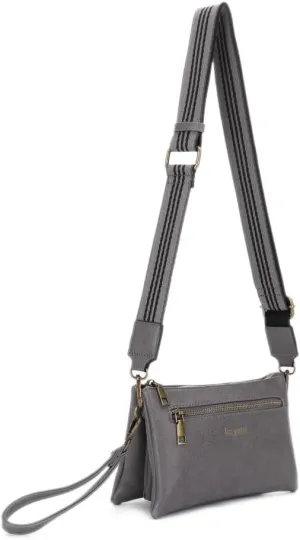 Liz Soto Chloe Small Crossbody Purses for Women  Convertible Cross Body Bag, Clutch Wallet Wrist Purse with Woven Strap
