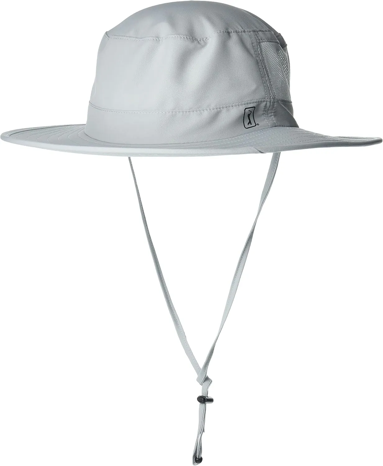 PGA TOUR Mens Solar Golf Bucket Hat with Chin Strap