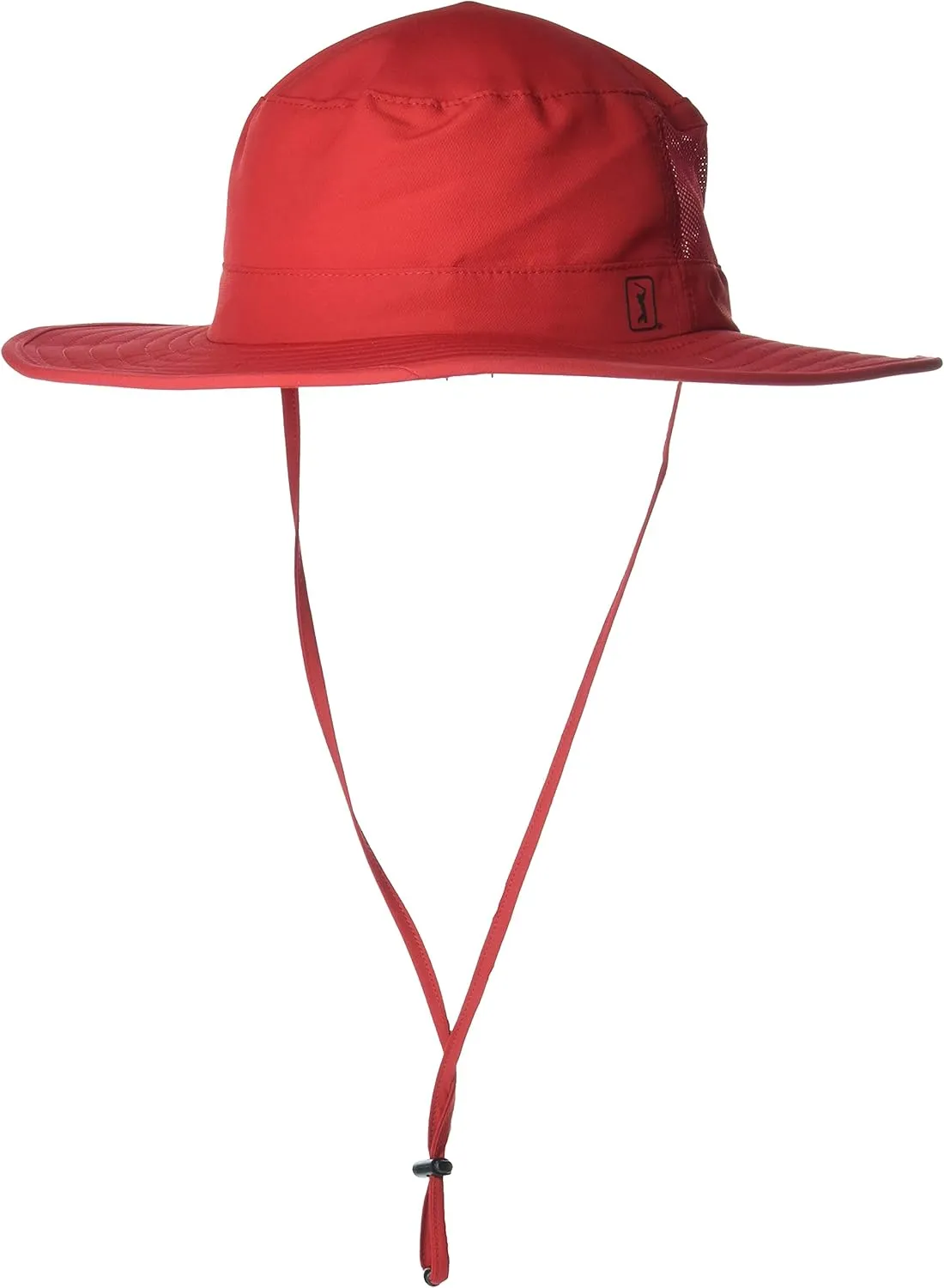 PGA TOUR Mens Solar Golf Bucket Hat with Chin Strap
