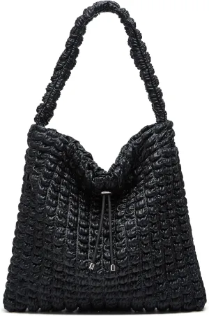 Purses for Women Vegan Leather Bag Bubble Purse Shoulder Bags Slouchy Crossbody Hobo Satchel Messenger