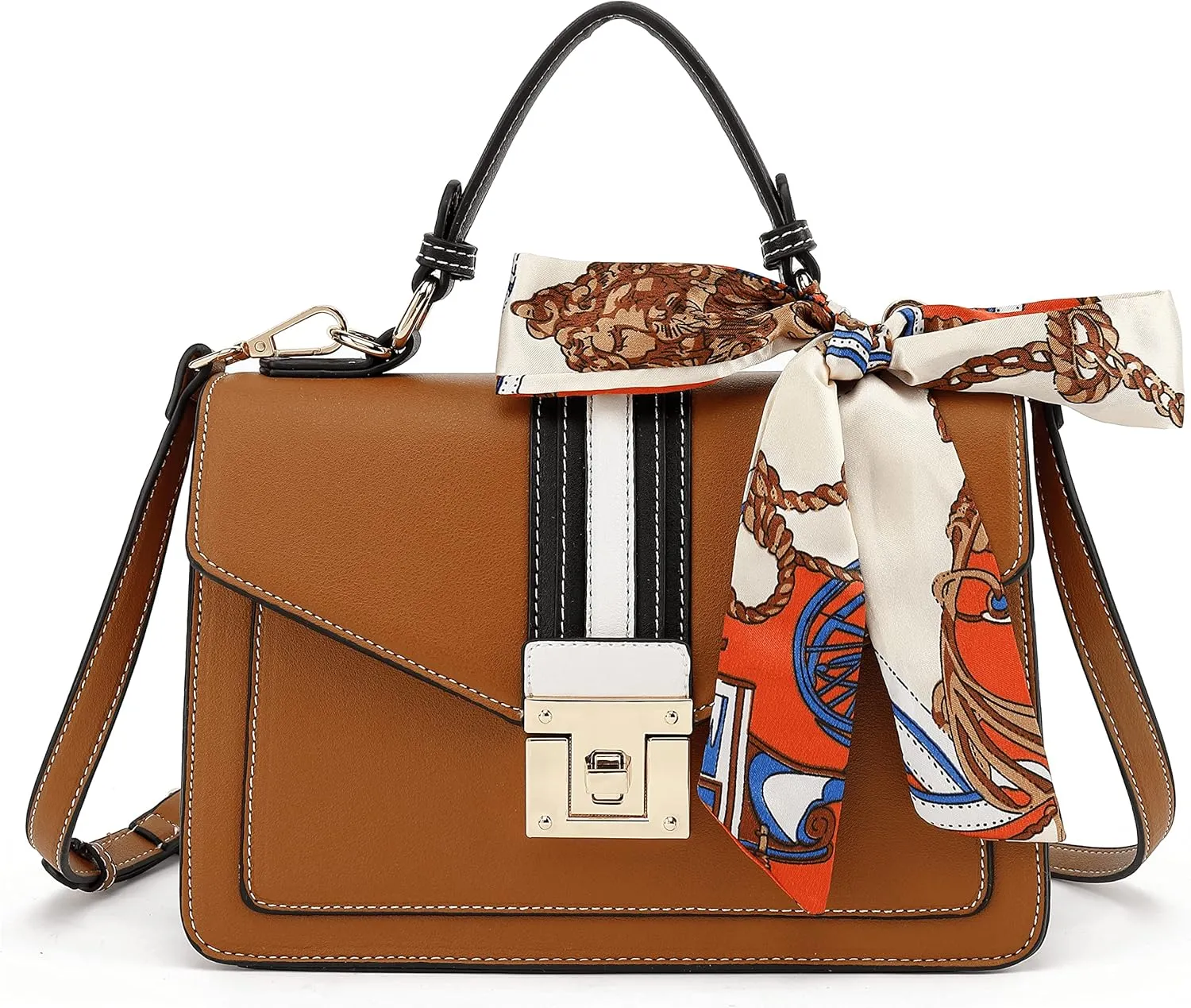 Scarleton Brown A Classic Satchel Handbag