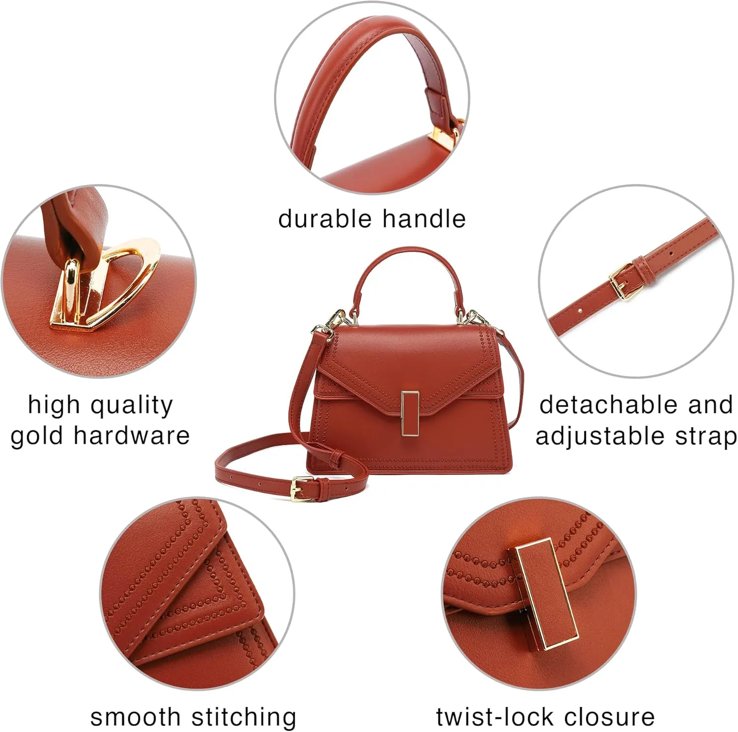 Scarleton Cross Body Bag, Purses and Handbags, Slim Cross Body Purse, Womens Crossbody Handbags, Travel Bag Small, H2090