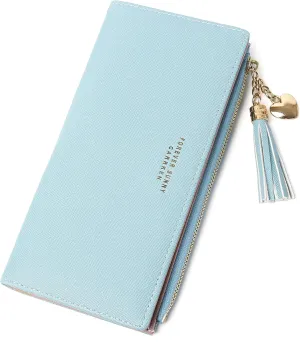 Slim Wallets/Clutch for women blue