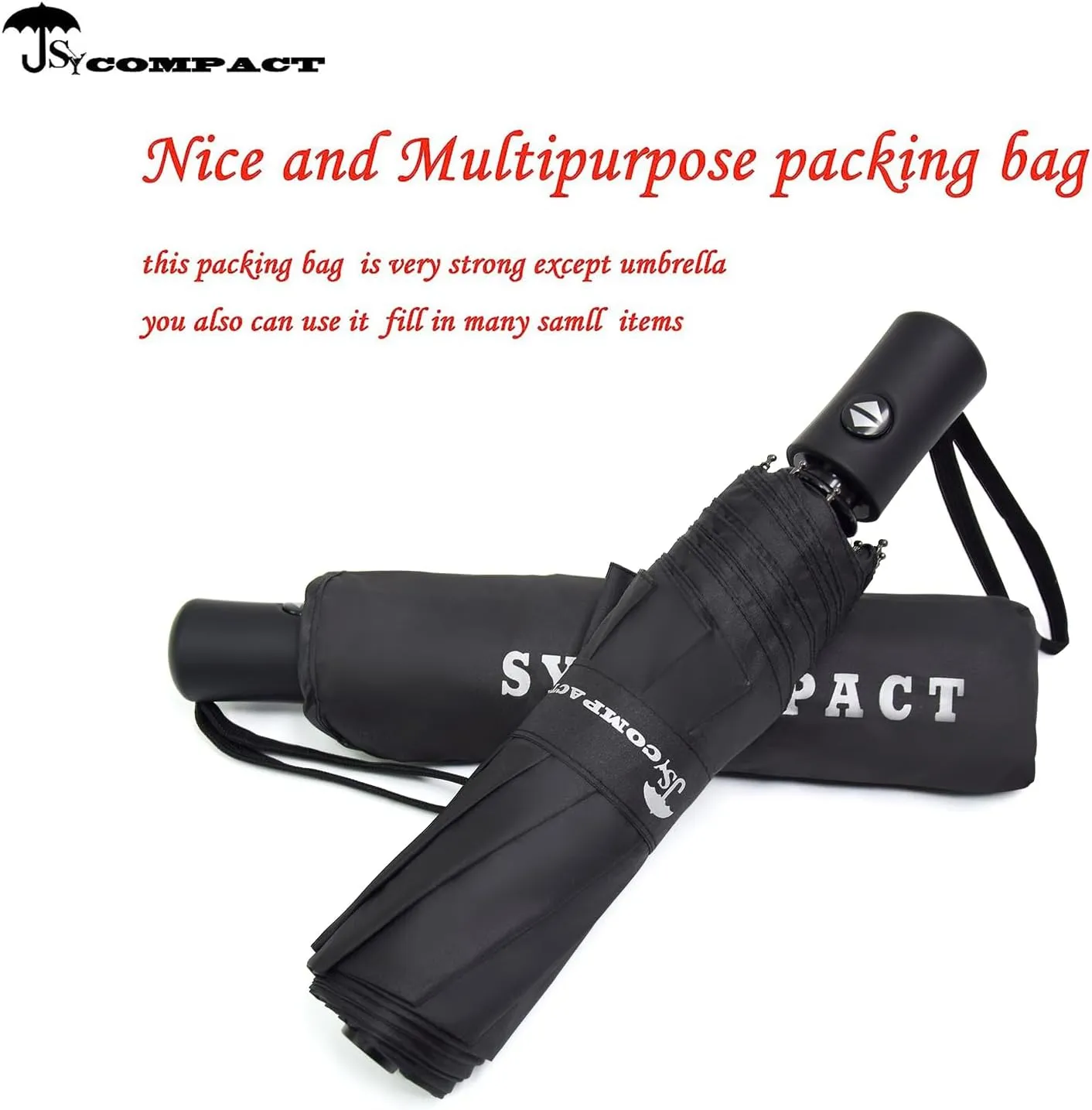 SY COMPACT Travel Umbrella Windproof Automatic Umbrellas-Factory Outlet umbrella