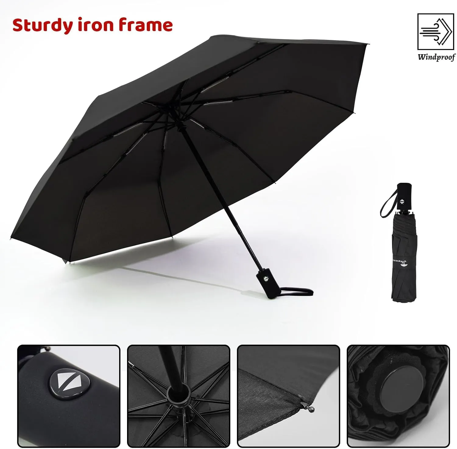 SY COMPACT Travel Umbrella Windproof Automatic Umbrellas-Factory Outlet umbrella