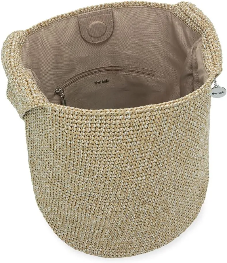 The Sak 120 Hobo Bag - Large Women's Purse & Shoulder Bag - Handbag With Back Zipper Pocket and Magnetic Snap Closure