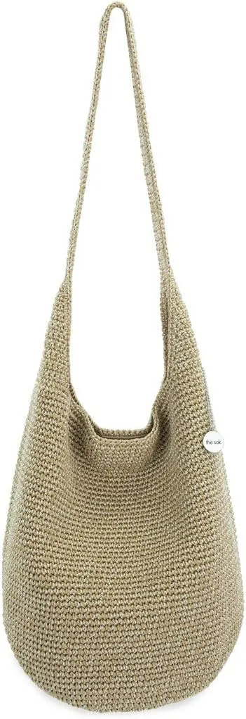 The Sak 120 Hobo Bag - Large Women's Purse & Shoulder Bag - Handbag With Back Zipper Pocket and Magnetic Snap Closure