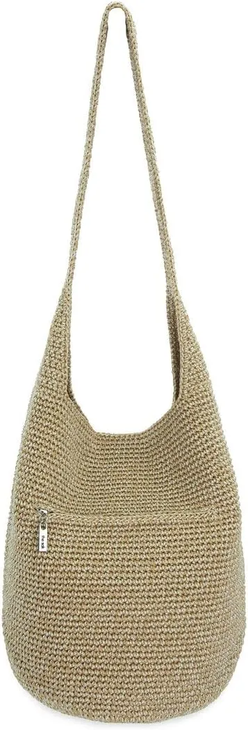 The Sak 120 Hobo Bag - Large Women's Purse & Shoulder Bag - Handbag With Back Zipper Pocket and Magnetic Snap Closure