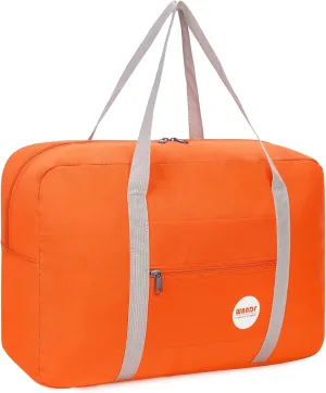 WANDF For Spirit Airlines Personal Item Bag 18x14x8 Travel Duffel Bag Underseat Foldable Carry-on Luggage for Women