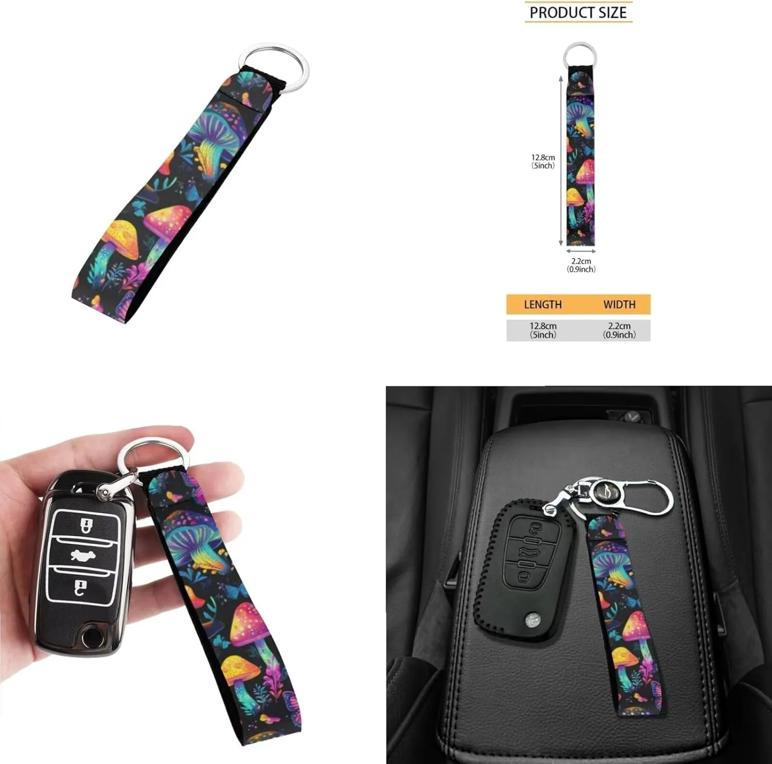 Womens Small Purses Keychain and Handbags 3Pcs for Daily Use