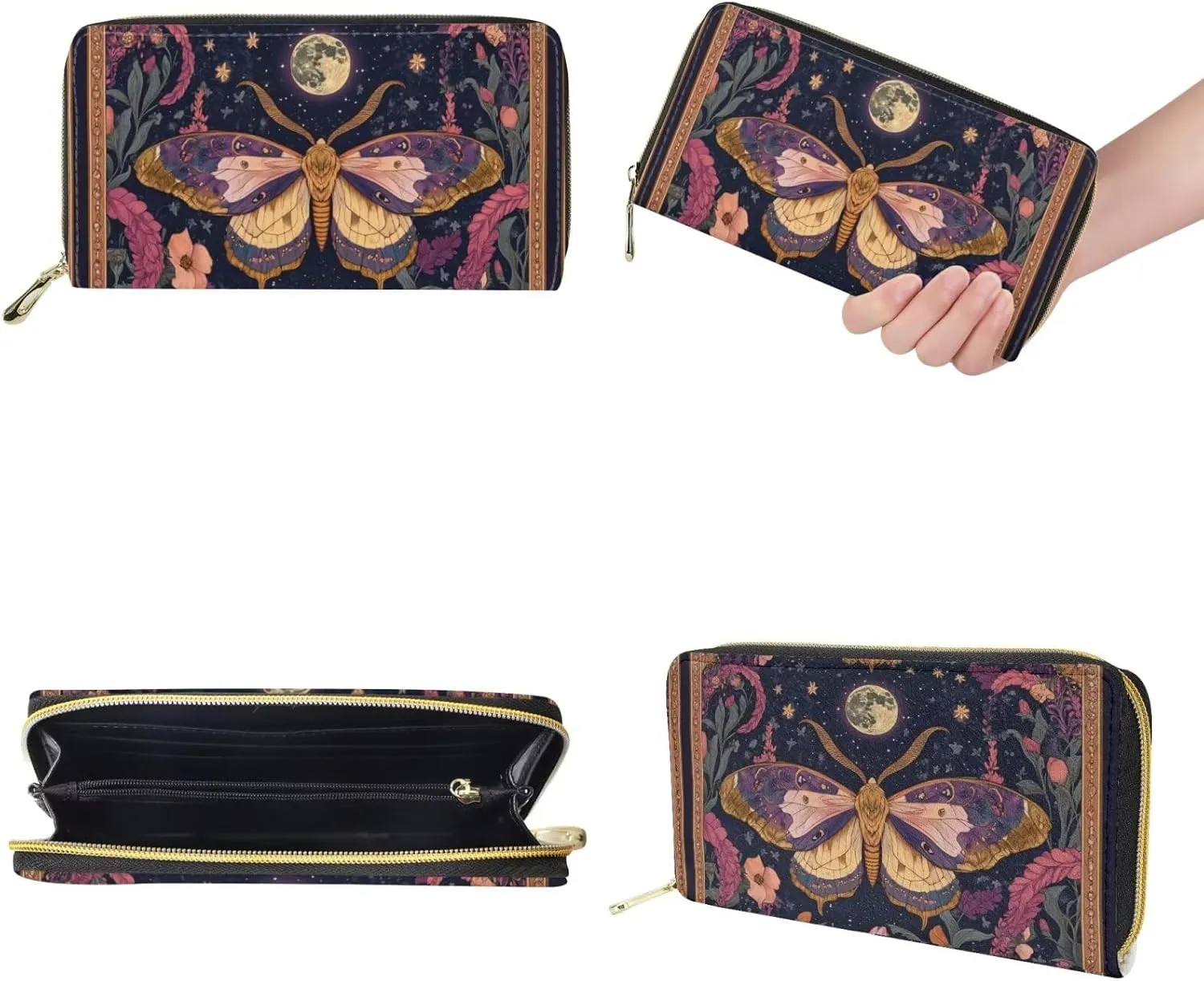 Womens Small Purses Keychain and Handbags 3Pcs for Daily Use