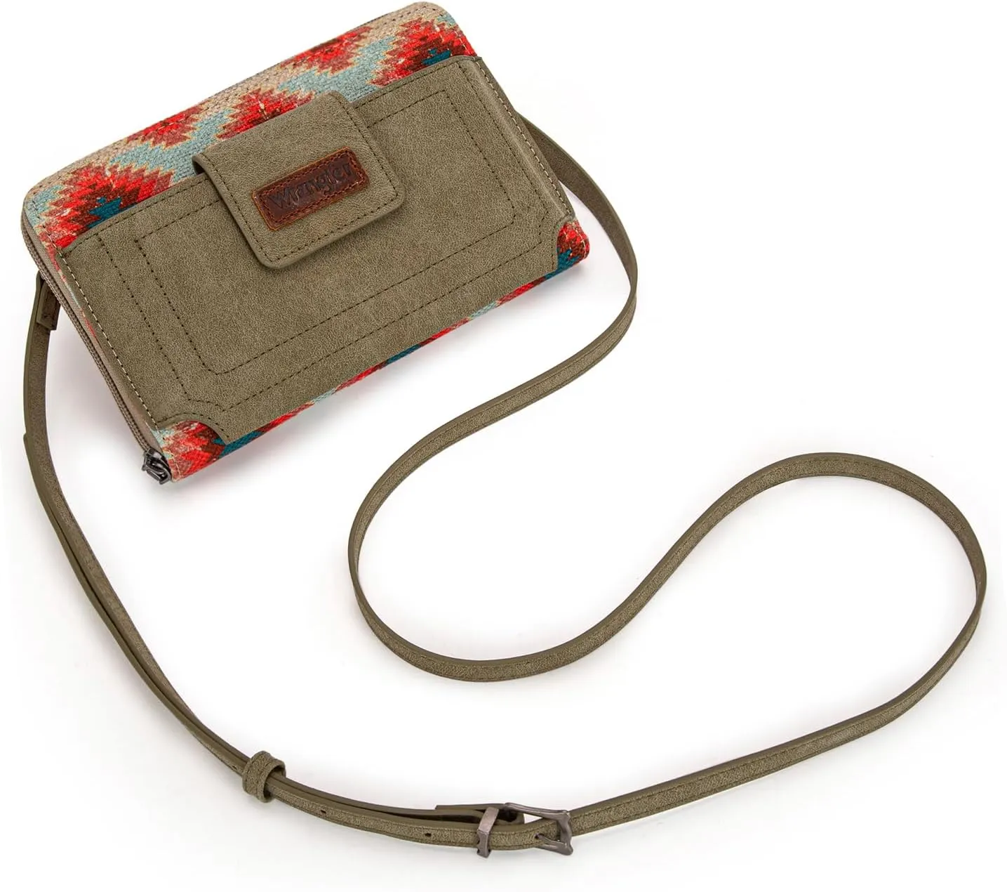 Wrangler Small Crossbody Bag for Women RFID Blocking Wallet Shoulder Purse Handbags with Credit Card Slots